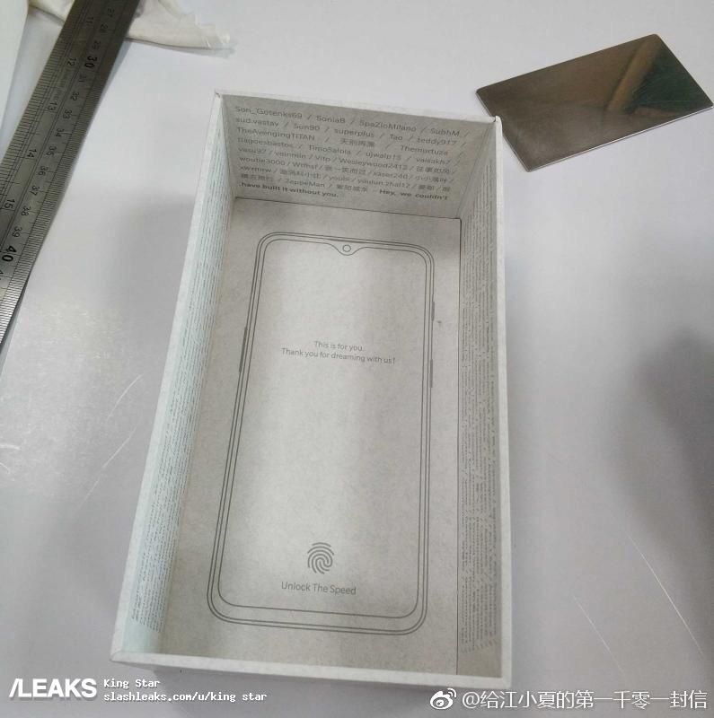 OnePlus 6T leaks