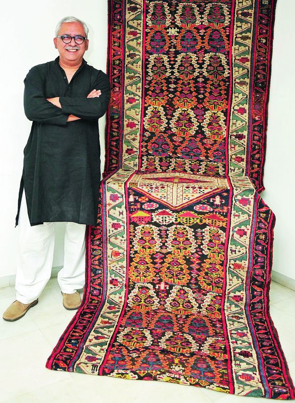 Danny Mehra: The 15 ft long and 4 ft wide rug from the early 19th century