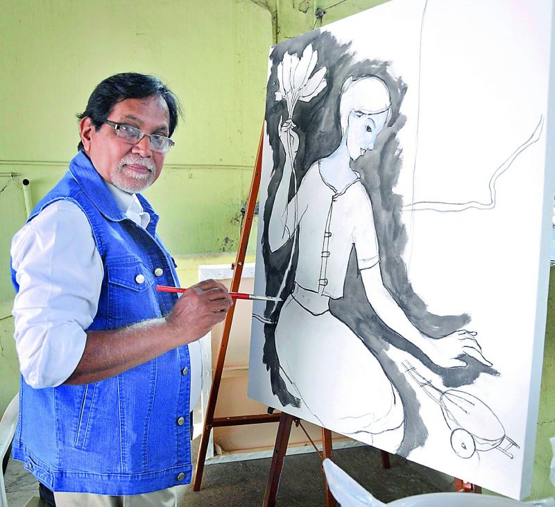 Artist Tuljanand Malik