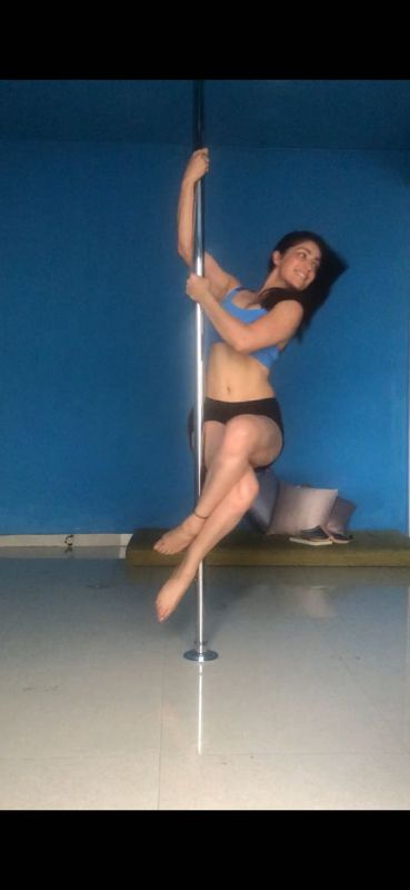 Yami Gautam takes up pole dancing.