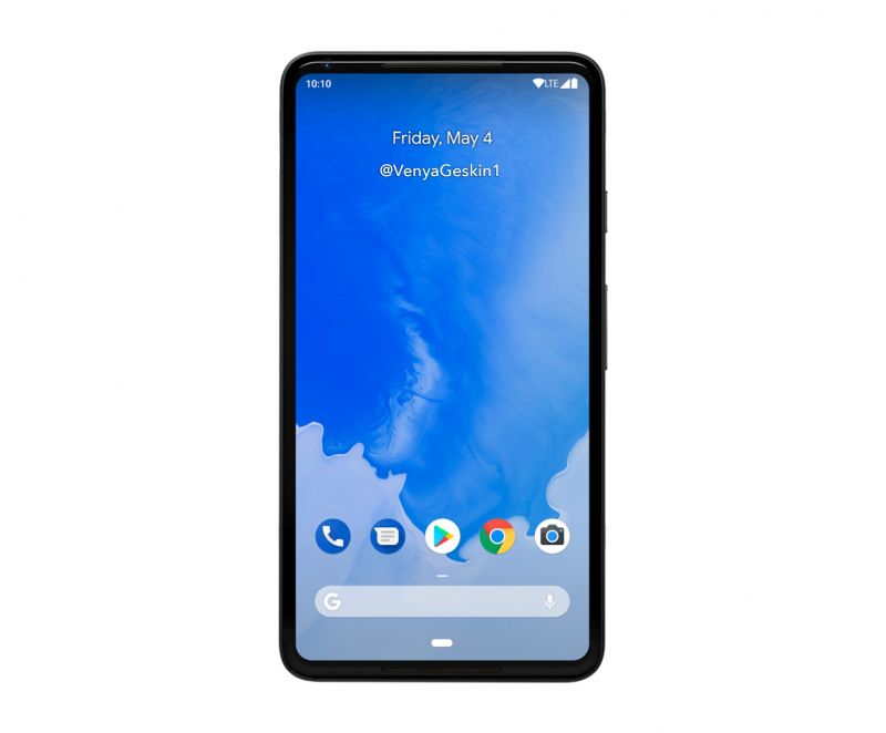 3D render of Pixel 3 based on illustration (Photo: Ben Geskin)