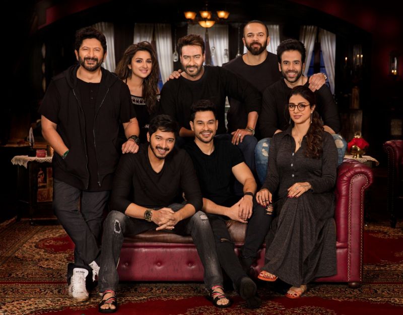  Cast of Golmaal Again dazzle in black as they come together for first time
