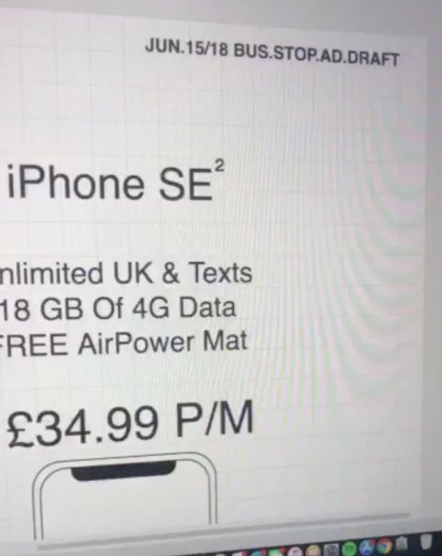 Apple iPhone SE 2 leaks