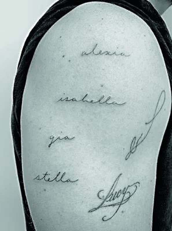 In a heart-warming tribute to his four daughters, Matt Damon recently got their names inked on his arm by celebrity tattoo artist Daniel Stone.