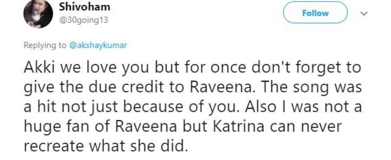 Replies on Akshay Kumar's tweet on Tip Tip Barsa Paani. (Photo:ANI)