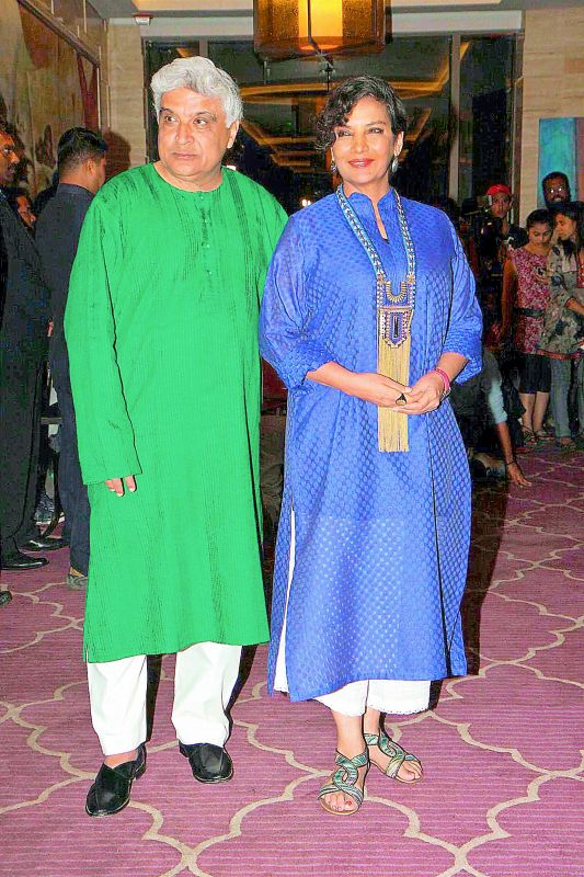 Javed Aktar and Shabana Azmi