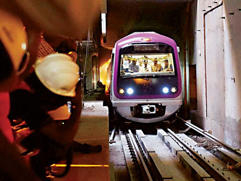 The Metro Rail is finally taking shape, giving Bengaluru's image a boost and ushering it into the league of cities with a fast and comfortable public transport system. 