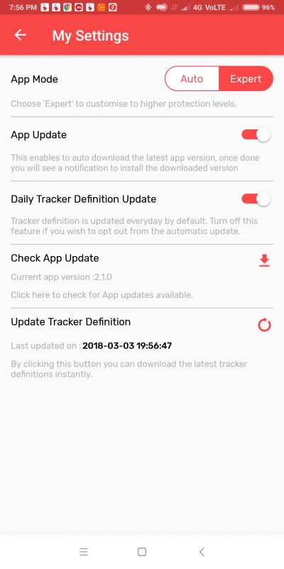 Redmorph Privacy and security solution app