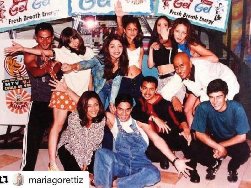 Did Nikhil Chinapa post a picture from 20 years ago? To commemorate his first VJ Hunt! The DJ may have now become popular, but he took sometime to cherish his roots by reposting actress, model and fellow VJ Maria Goretti's picture which also sees Mini Mathur, Malaika, Amrita Arora, Cyrus Broacha and Cyrus Sahukar. Now, isn't this a warm throwback? 