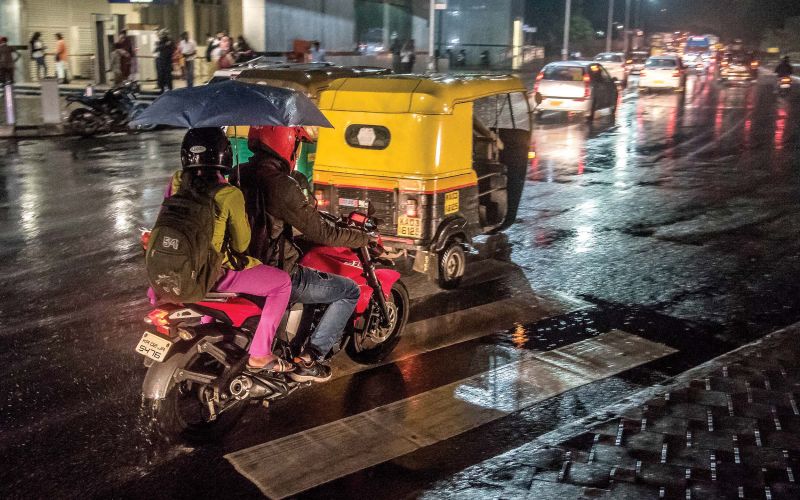 Rainfall in Bengaluru