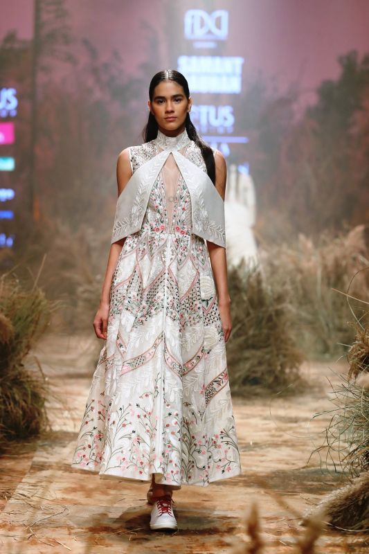 The collection captured the myriad hues of her existence. (Photo: FDCI)