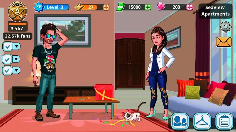 Screenshot of Alia Bhatt new mobile game 