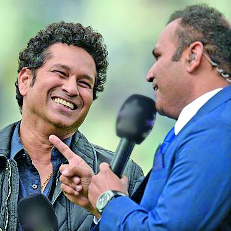 Sachin and Sehwag talk about the good ol' days