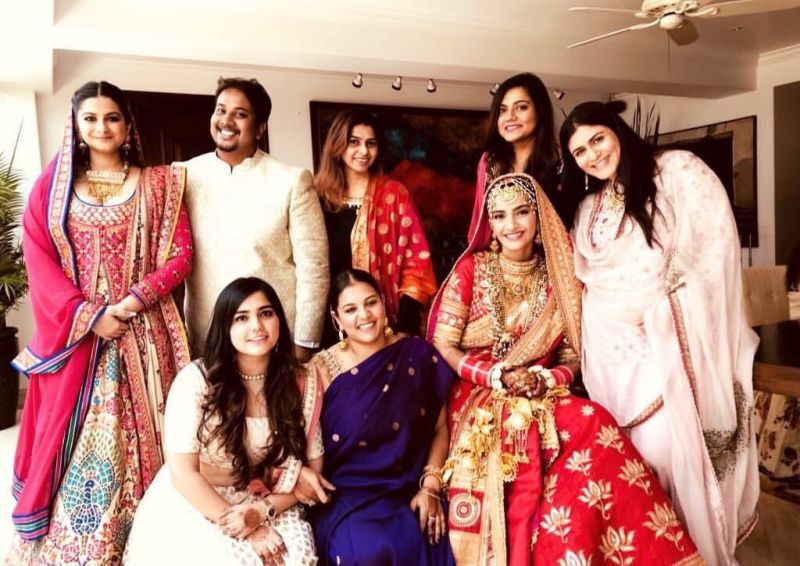 Inside pictures from Sonam Kapoor and Anand Ahuja's wedding. (Photo: Instagram)