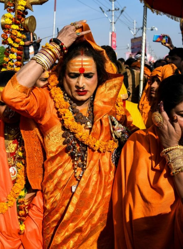 Laxmi Narayan Tripathi has for decades fought to put her transgender community on a par with the rest of society. (Photo: AFP)