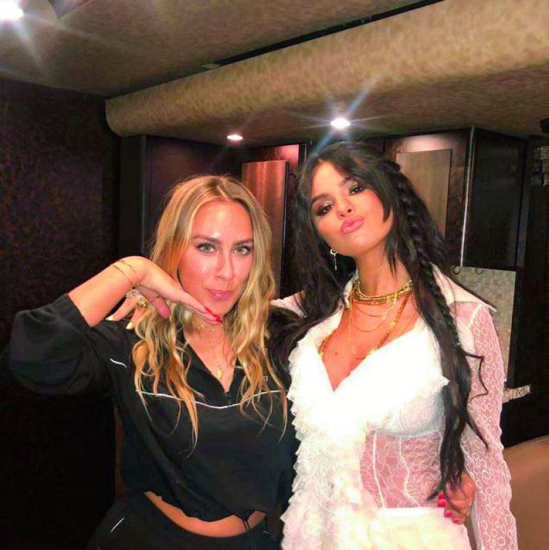 Selena Gomez and her former assistant Theresa Marie