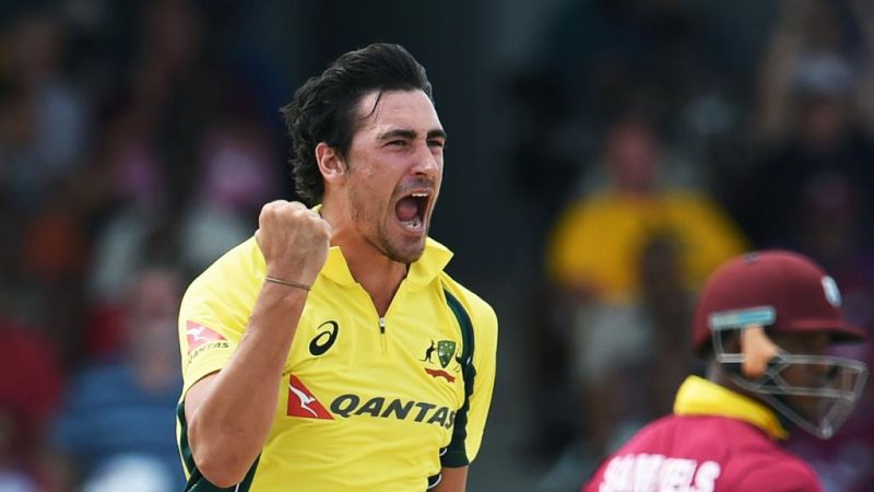 11 of the 19 first-over dismissals of Mitchell Starc have come in ODIs. (Photo: AFP)