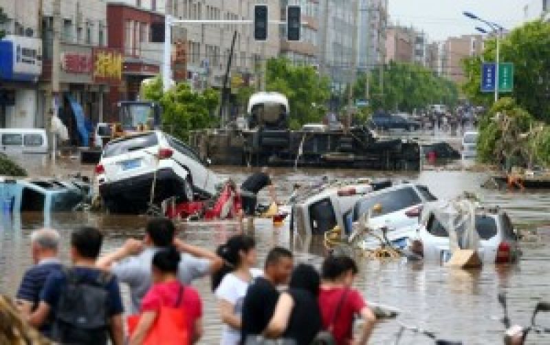 Floods in China beginning in January 2017 impacted 14.9017 million people in ten provinces of which Hunan was hardest hit. (Photo: AFP)