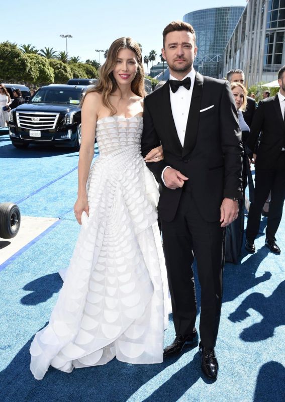 Jessica Biel with husband Justin Timberlake (Photo: AP)