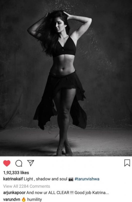 Katrina Kaif's Instagram story