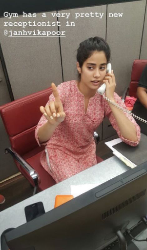 Before debut, Janhvi Kapoor turns receptionist, Katrina Kaif gives her review