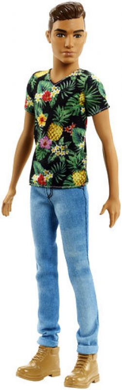 This photo provided by Mattel shows a slim body-style Ken doll. Mattel announced Tuesday, June 20, 2017, that the company is introducing 15 new looks for the male doll, giving him new skin tones, body shapes and hair styles. (Photo: Mattel via AP)