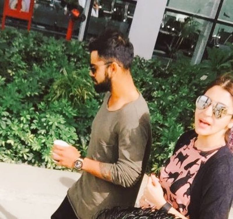 Snapped: Anushka Sharma spends time with Virat Kohli in Chandigarh before match