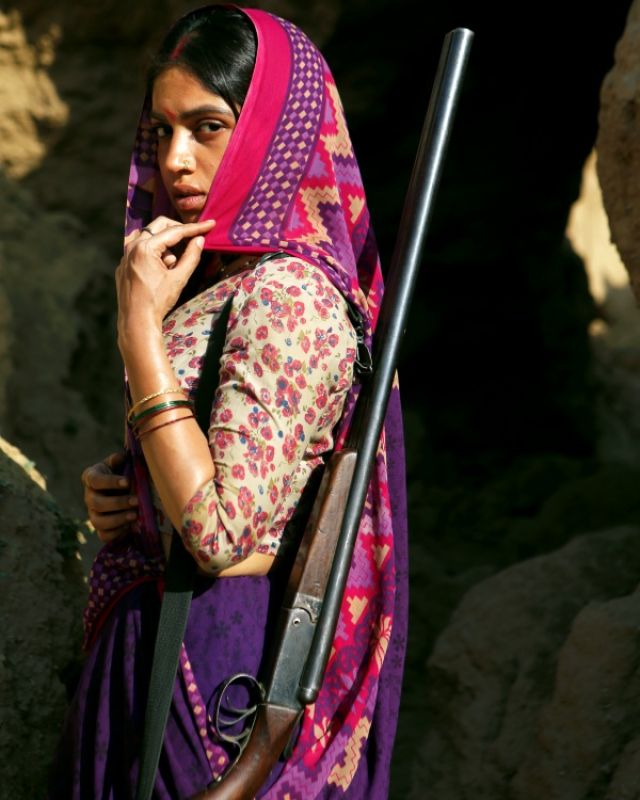Bhumi Pednekar in 'Son Chiriya' first look.