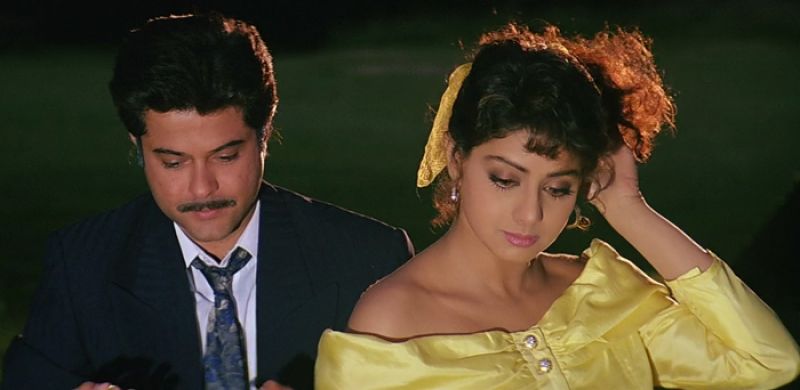 Anil Kapoor and Sridevi in the still from Lamhe