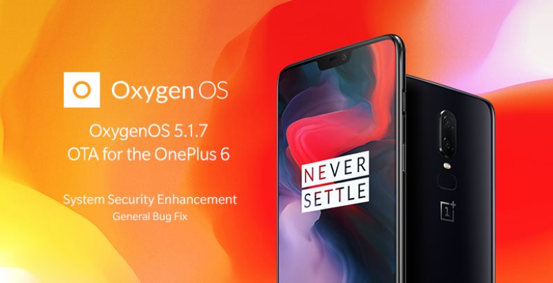 OnePlus 6 OxygenOS 5.1.7
