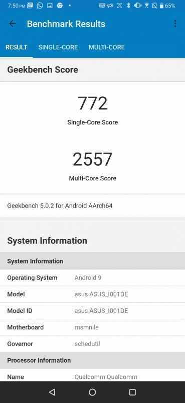 ASUS ROG Phone II review benchmarks