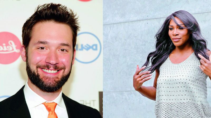 Serena Williams and Reddit co-founder Alexis Ohanian