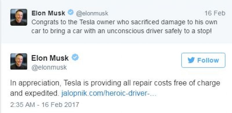 Elon Musk's tweets