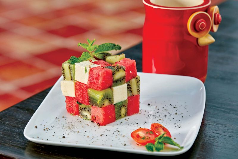 Fruit Cube Salad 