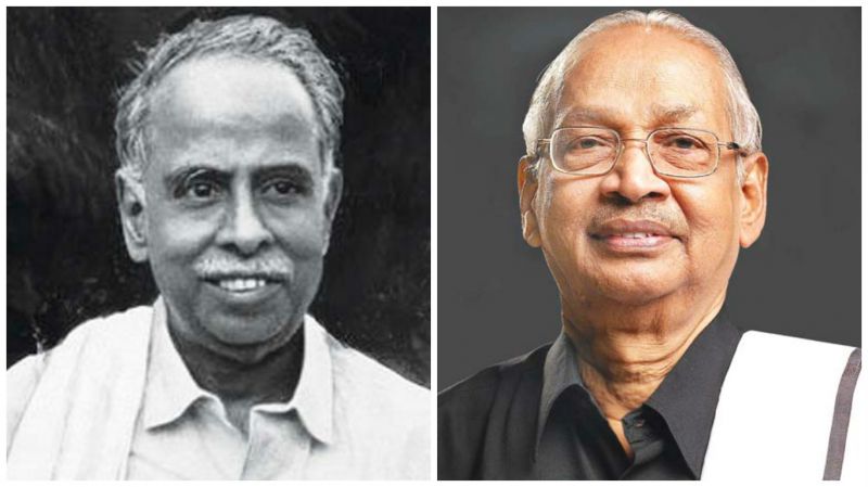 C. N. Annadurai and K. Veeramani