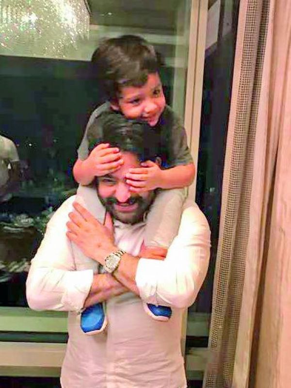 Jr NTR with his son Abhay Ram