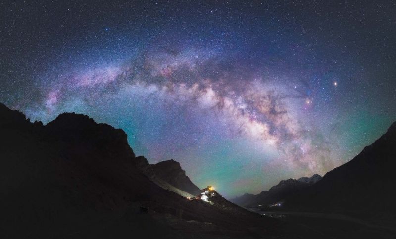 The Milky Way at Spiti Valley