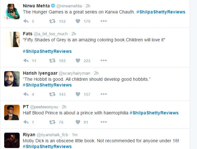 Shilpa Shetty gets trolled on Twitter for Animal Farm blunder