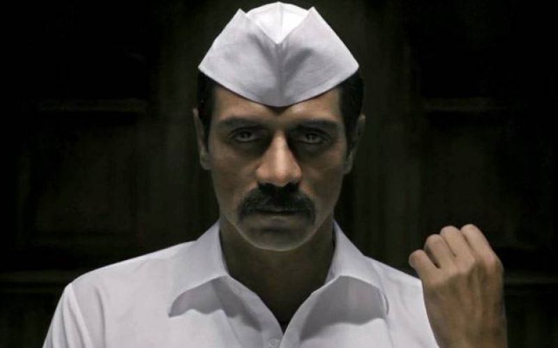 Arjun Rampal in an intense jail scene from the film 'Daddy'.