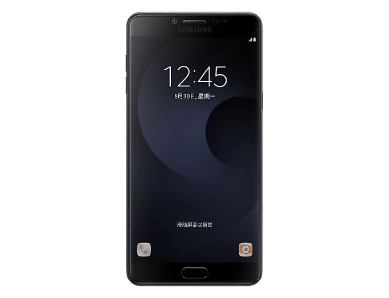 Black colour Galaxy C9 Pro