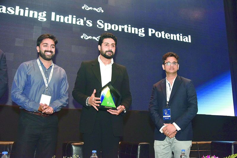 Meanwhile, Abhishek Bachchan was the guest at the second day of the Indian School of Business Summit, and addressed the students on Sunday