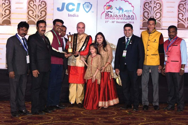 Anish Mohan receives JCI India Outstanding Young Person National Award - 2018 