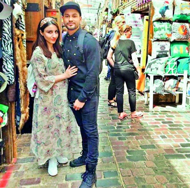 Soha Ali Khan and Kunal Khemu on their recent babymoon in London.