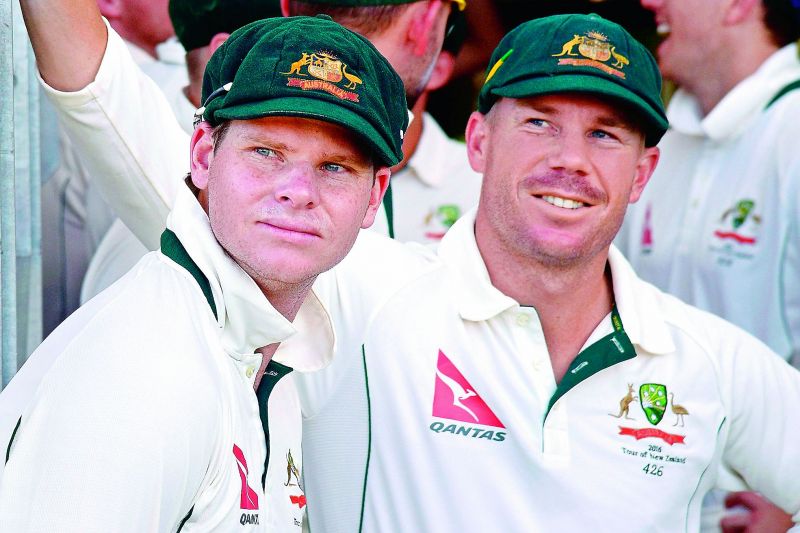 Condemned: Steve Smith and David Warner