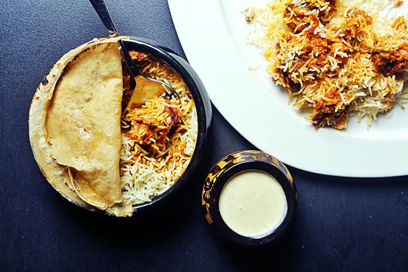 Try an aromatic spicy biryani complete with cold   to go along with a spicy and fruity whisky, suggests Nikhil