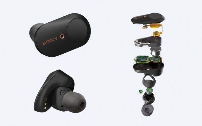 Sony true wireless earbuds