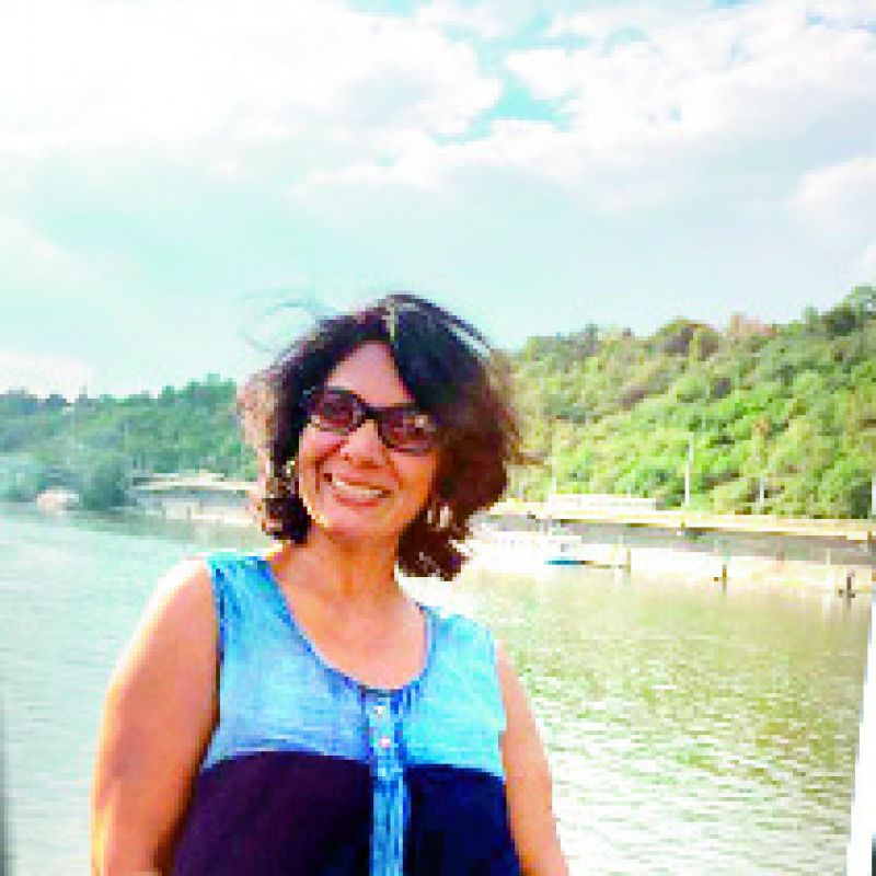 Self exploration: Sandhya Mendonca on a boat cruise in Prague