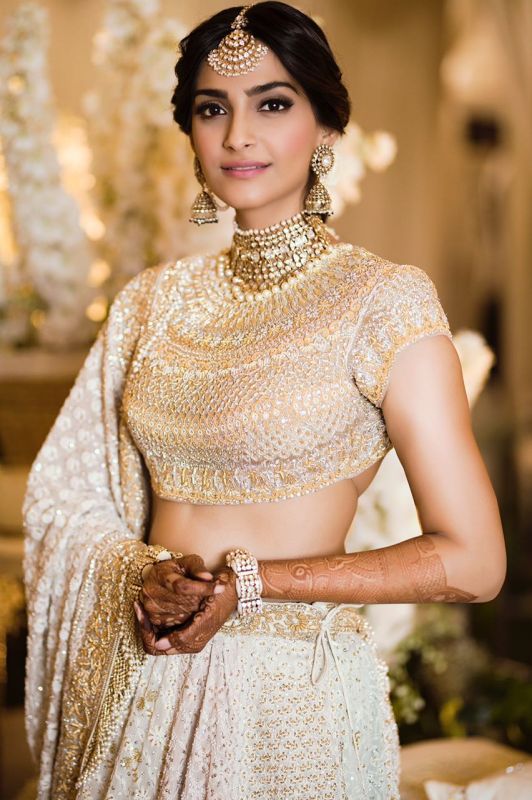 Sonam Kapoor at her Sangeet.