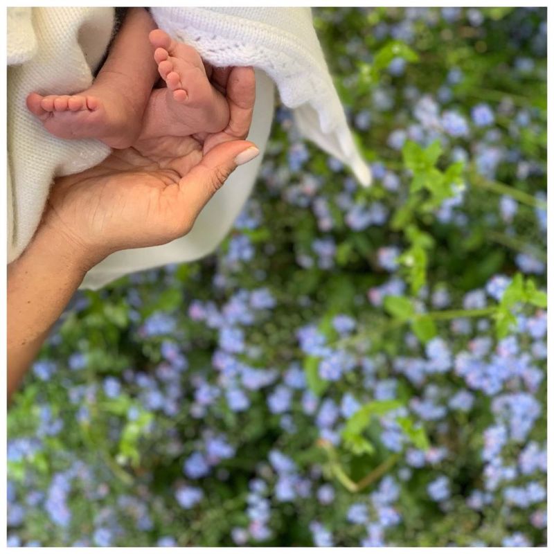 Sussexroyal shared this photo of Archie and Meghan on the ocassion of Mother's Day. (Photo: Instagram @sussexroyal)
