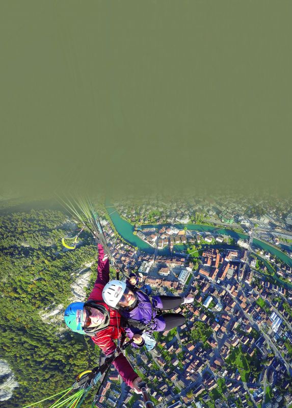 Paragliding at Interlaken